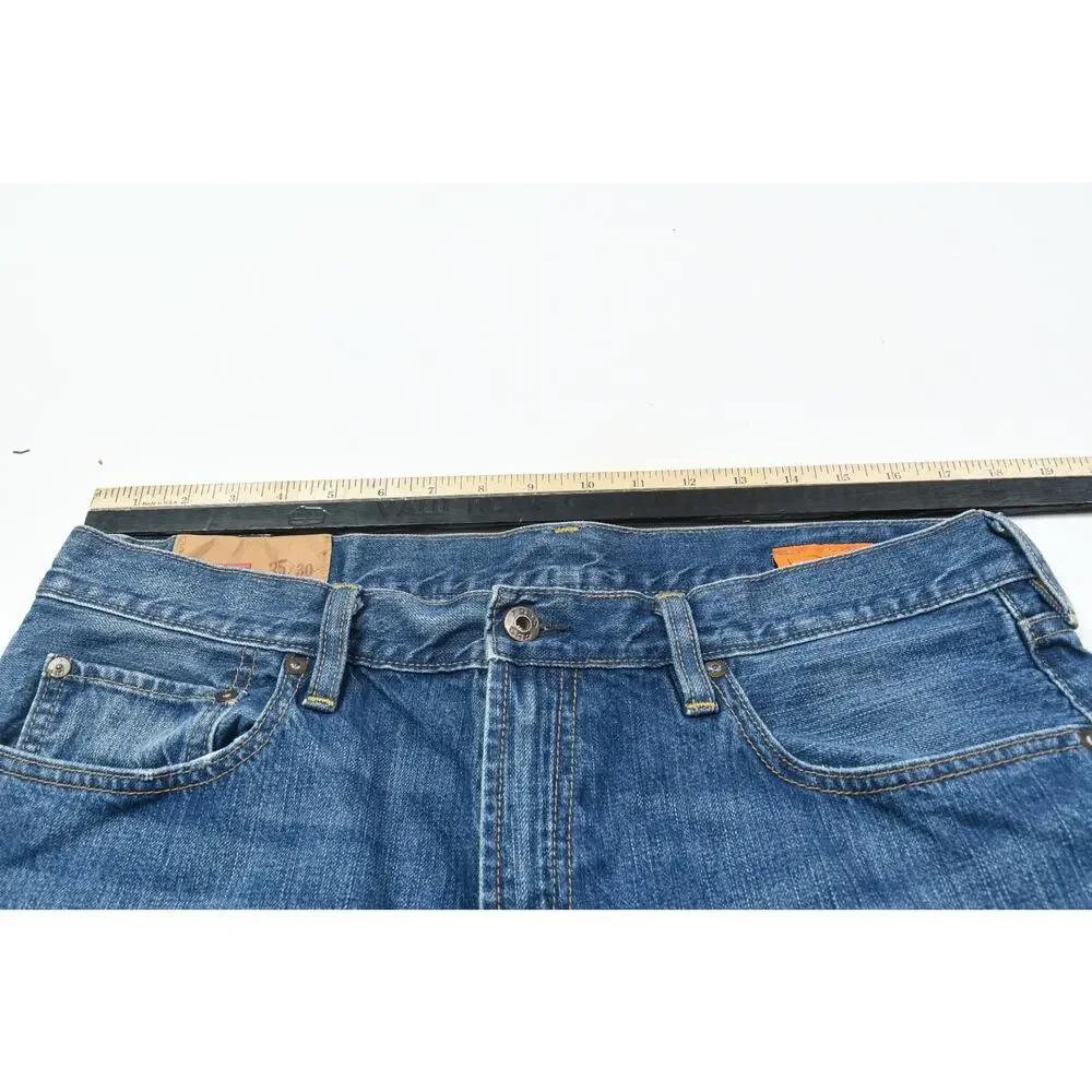 Vintage GAP 1969 Boot Cut Jeans Mens 35x30 Blue Relaxed Fit Low Rise Y2K Denim